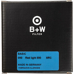 Acheter B+W #590/090 Filtre de base MRC pour lumière rouge (46 mm)