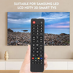 SANAG 2Pcs Telecommande Samsung Bn59-01199F,Telecommande De Rechange Pour Televiseur Samsung Smart Tv,Telecommande Universelle Samsung,Telecommande Pour Samsung Lcd Led 3D Hdtv Smart Tv