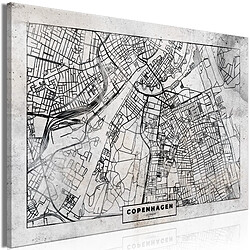 Artgeist Tableau - Copenhagen Plan (1 Part) Wide [120x80]