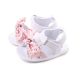 Acheter bébé été chaussures sandales anti-dérapant semelle souple 0-18m 7-12 mois rose