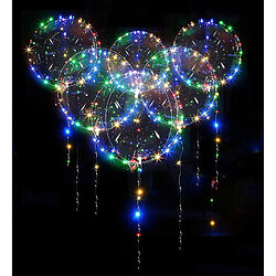 Universal 20 ballons LED ballons de gaz brillant, ballon de cymbale coloré