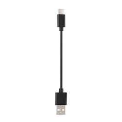 Wewoo Cable Câble de données synchronisation et chargement USB vers USB-C / Type-C, longueur câble: 14 cm, pour Galaxy S8 S8 + / LG G6 / HuP10 P10 Plus / Xiaomi Mi6 & Max 2 autres smartphones (Noir)