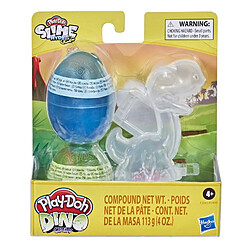 Hasbro F2065 - Play Doh Dino Crew Œufs de dinosaure Slime et os de dinosaure - Brontosaurus