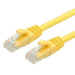 Value 0.5m UTP Cat.6a câble de réseau 0,5 m Cat6a U/UTP (UTP) Jaune (VALUE UTP PatchCord Cat6a. Yellow. 0.5m)