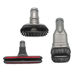 Wewoo XD969 Brosse ronde 3 en 1 + rigide + de lit pour aspirateur Dyson