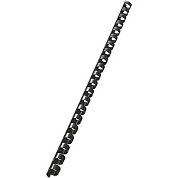 LEITZ Baguette de reliure plastique, diamètre: 10 mm, noir ()