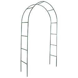 vidaXL Arche de jardin 2 pcs pour plantes grimpantes