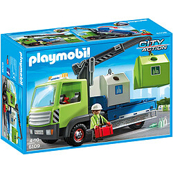 Playmobil® Camion avec grue et conteneurs à verre - 6109