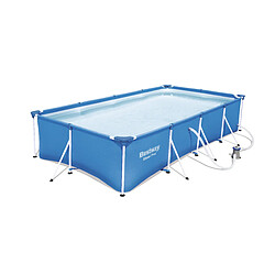 Avis Bestway Piscine tubulaire rectangulaire Family Splash Frame Pools - 400 x 211 x 81 cm