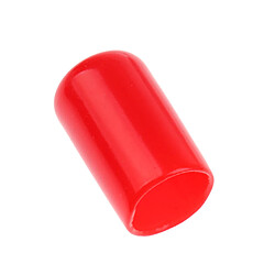 Acheter 10 pièces snooker billiard cue tip protection en caoutchouc rouge