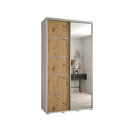 Abiks Meble Armoire DAVOS 5 À Portes Coulissantes 235,2/140/60 2 Portes