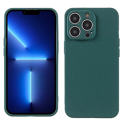 Coque en TPU mat anti-usure vert nuit pour votre Apple iPhone 13 Pro Max 6.7 pouces