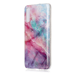 Wewoo Coque Souple Pour Galaxy A70 Motif de dessin coloré Fabrication IMD Étui de protection en TPU ciel rose