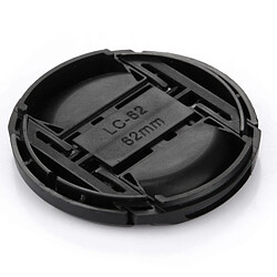 Avis Wewoo Protège-objectif appareil photo noir 62mm Center Pinch Camera Lens Cap