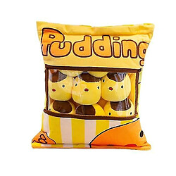 Universal Sac de collation aliments en peluche mini-animal pudding forme coussins oreiller en peluche enfants