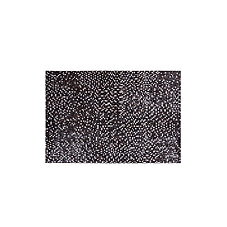 Acheter Beliani Tapis en cuir patchwork marron et argenté 160 x 230 cm AKKESE