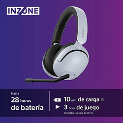 Casque audio Sony Inzone H5 Blanc