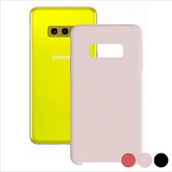 Totalcadeau Coque de protection compatible Samsung Galaxy S10e - Housse Couleur - Noir pas cher