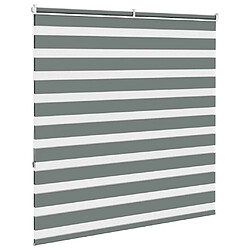 Avis vidaXL Store zèbre gris foncé largeur du tissu 135,9 cm polyester