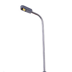 Avis 10pcs lampadaire simple tête de LED pour modèle de table de sable lumière chaude