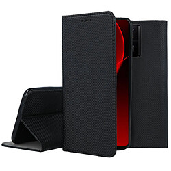 Htdmobiles Housse etui portefeuille avec coque interieure en silicone pour Xiaomi 13T / 13T Pro 5G + film ecran - NOIR MAGNET