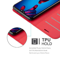 Acheter Cadorabo Coque Huawei P20 Etui en Rouge