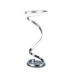 Inspired Lampe de table Helix 52cm, LED 20W, 3000K, 1600lm, Chrome poli, 3 ans de garantie