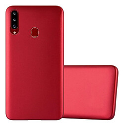 Cadorabo Coque Samsung Galaxy A20s Etui en Rouge