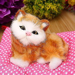 Acheter Universal Nouveau mignon animal analogique poupée peluche dormant chat avec son enfant jouet jouet