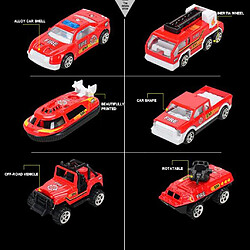 Avis 1:64 Mini Inertia Alloy Car Model Toy Fire Truck Boy Model Children Car Toy