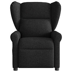 Avis vidaXL Fauteuil inclinable électrique Noir Tissu