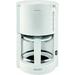 Krups cafetière électrique de 1,4L pour 10 a 15 tasses 1050W blanc