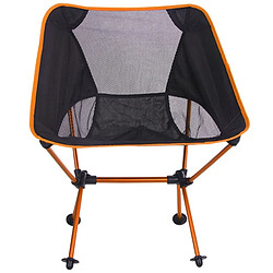 Wewoo Chaises de plage Fauteuil camping pliant portatif en plein air inclinaison dossier d'alliage d'aluminium pêche chaise