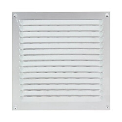 Grille estampée 436 Renson 300 x 300 mm anodisé argent