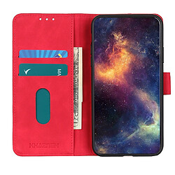 Acheter Wewoo Housse Coque Pour Galaxy S11 Plus Texture rétro PU + TPU en cuir à rabat horizontal avec support et fentes cartes et portefeuille rouge