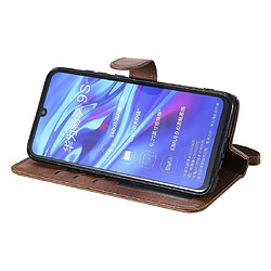 Acheter Wewoo Housse Coque Pour Huawei Honor 10i Étui de protection à rabat horizontal de couleur unie avec support et fentes cartes et portefeuille et cadre photo et lanière marron