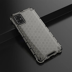 Wewoo Coque Pour Galaxy A51 Shockproof Honeycomb PC + TPU Housse de protection Noir