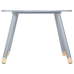 Atmosphera, Createur D'Interieur Table enfant Douceur - Diam. 60 cm - Gris