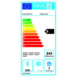 Avis Table Réfrigérée Positive 2 Portes 4 Tiroirs Gamme 700 - Energy Line - Combisteel