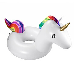 Wewoo Bouée Anneau de natation en forme de licorne gonflable, gonflé Taille: 260 x 115 x 120cm