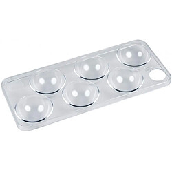 Casier à œufs 2 x 19,5 x 8,5 cm pour refrigerateur whirlpool - bauknecht