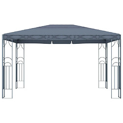 Avis Maison Chic Tonnelle | Pergola avec guirlande lumineuse à LED 400x300 cm Anthracite -GKD96282