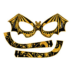 Juratoys-Janod Scratch art masques et lunettes animaux