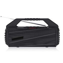 Yonis Enceinte Bluetooth Portable 10W Anti-Éclaboussures Avec Écran LED