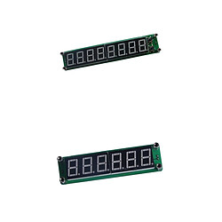 2 Pièces 1000MHz 6LED \u0026 8LED RF Compteur De Fréquence Du Compteur Cymometer Mètre Vert