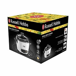 Acheter Russell Hobbs 27020-56 - Cuiseur Riz - 600g - 200W - Panier Vapeur - Maintien au Chaud - Bol Antiadhesif Amovible - Noir et blan