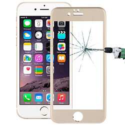 Wewoo Verre trempé or pour iPhone 6 Plus 0.33mm protection écran d'écran en