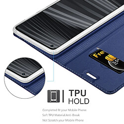 Cadorabo Coque Realme GT 2 PRO Etui en Bleu pas cher