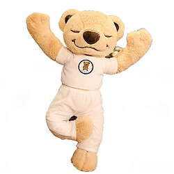 Universal Yoga créatif habillé ours peluche peluche douce dessin animé animaux action divers ours poupée drôle cadeau enfant bébé fille 40 cm | Peluche animaux peluches