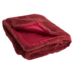 Dansmamaison Plaid Cutie Polyester Rouge Cerise